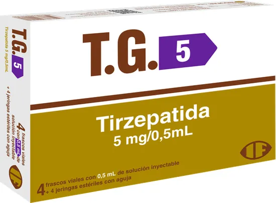 T.G. Tirzepatida 5mg Solução Injetável Indufar