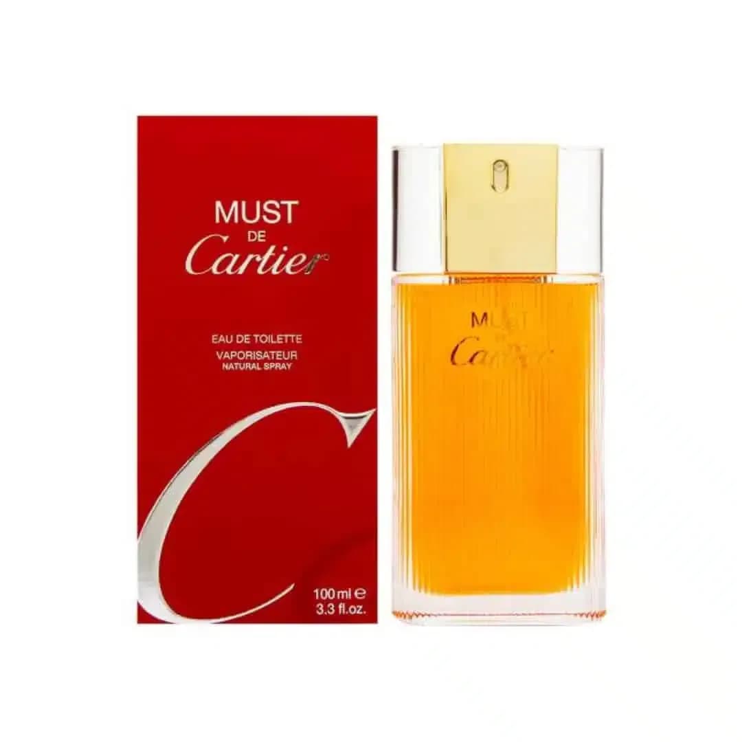Cartier must m eau de toilette 100ml