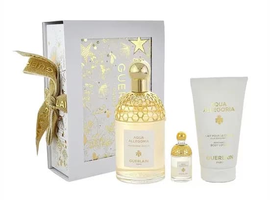 Guerlain set aqua allegoria eau de parfum 75ml+ body lotion75ml+7.5ml edp