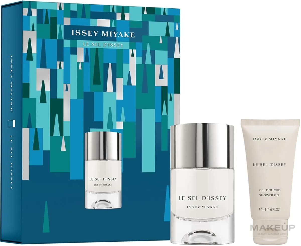Issey miyake kit le sel d`issey 100ml edt+10mledt+gel50ml
