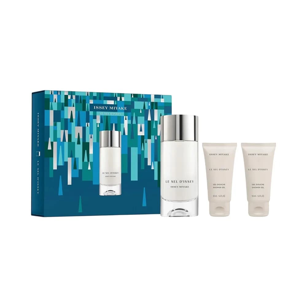 Issey miyake kit le sel d`issey eau de parfum 100ml+100ml+gel 50ml