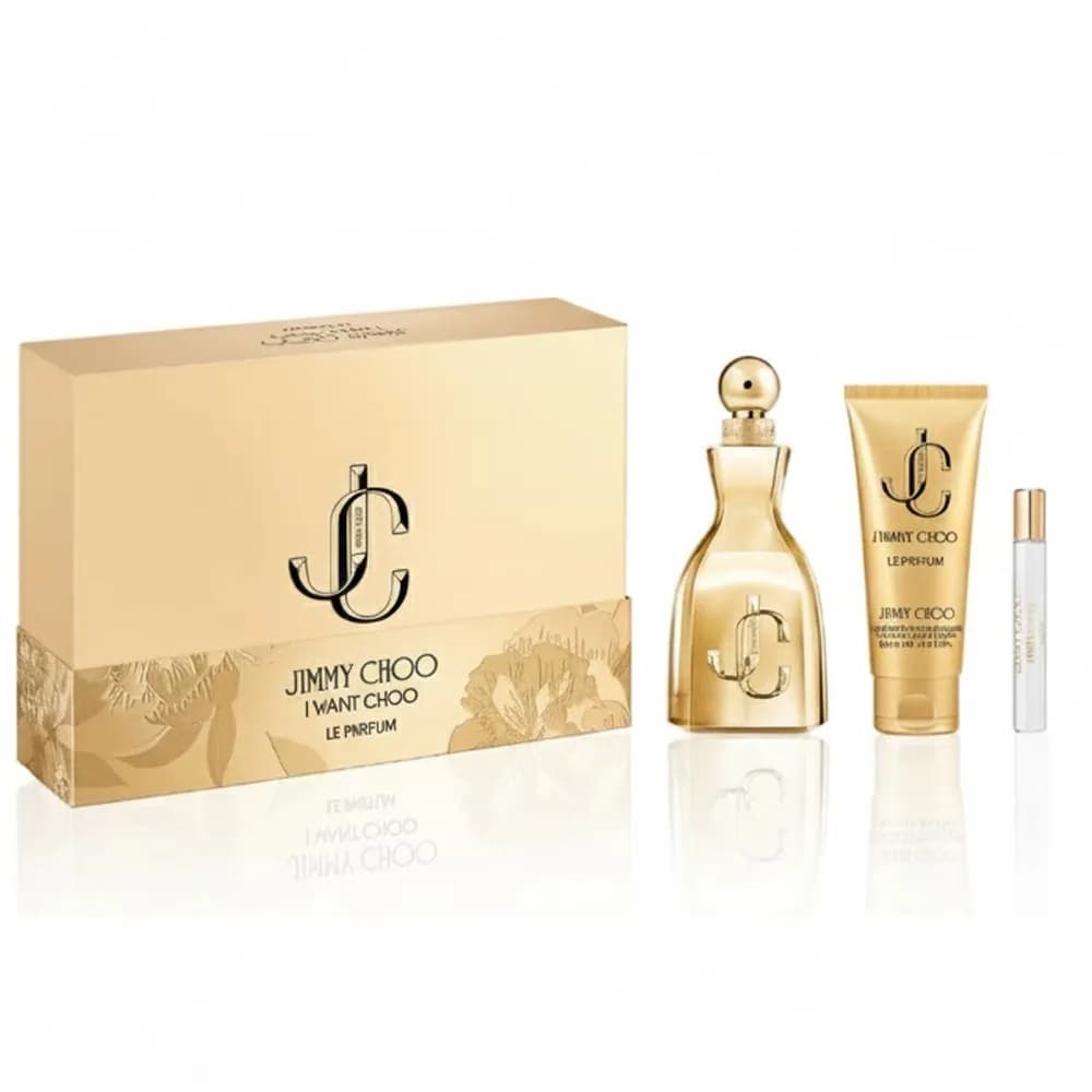Jimmy choo i want ch le parfum f kit eau de parfum 100ml+100ml+7.5ml