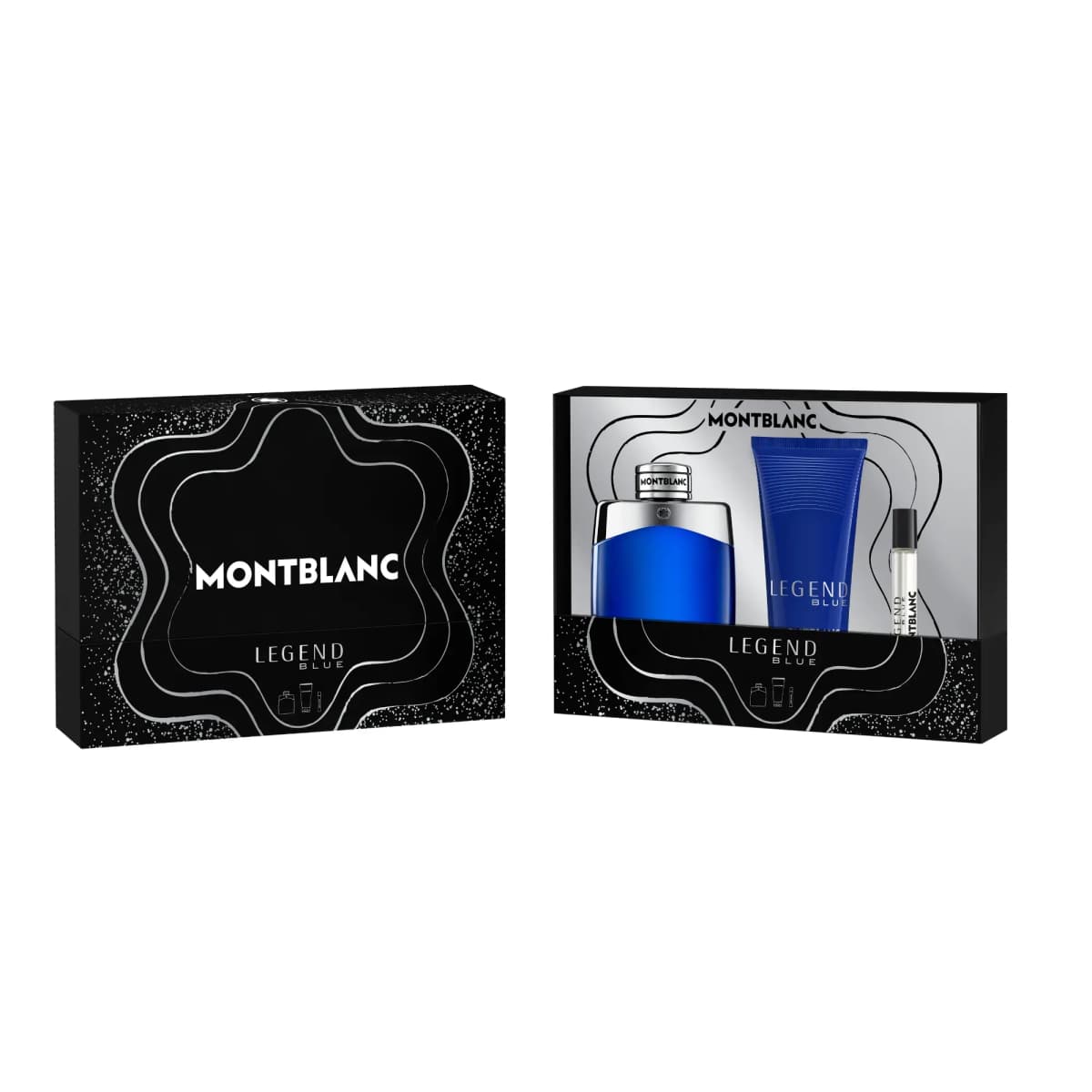 Mont blanc kit legend blue m eau de toilette 100ml+7.5ml+100ml gel