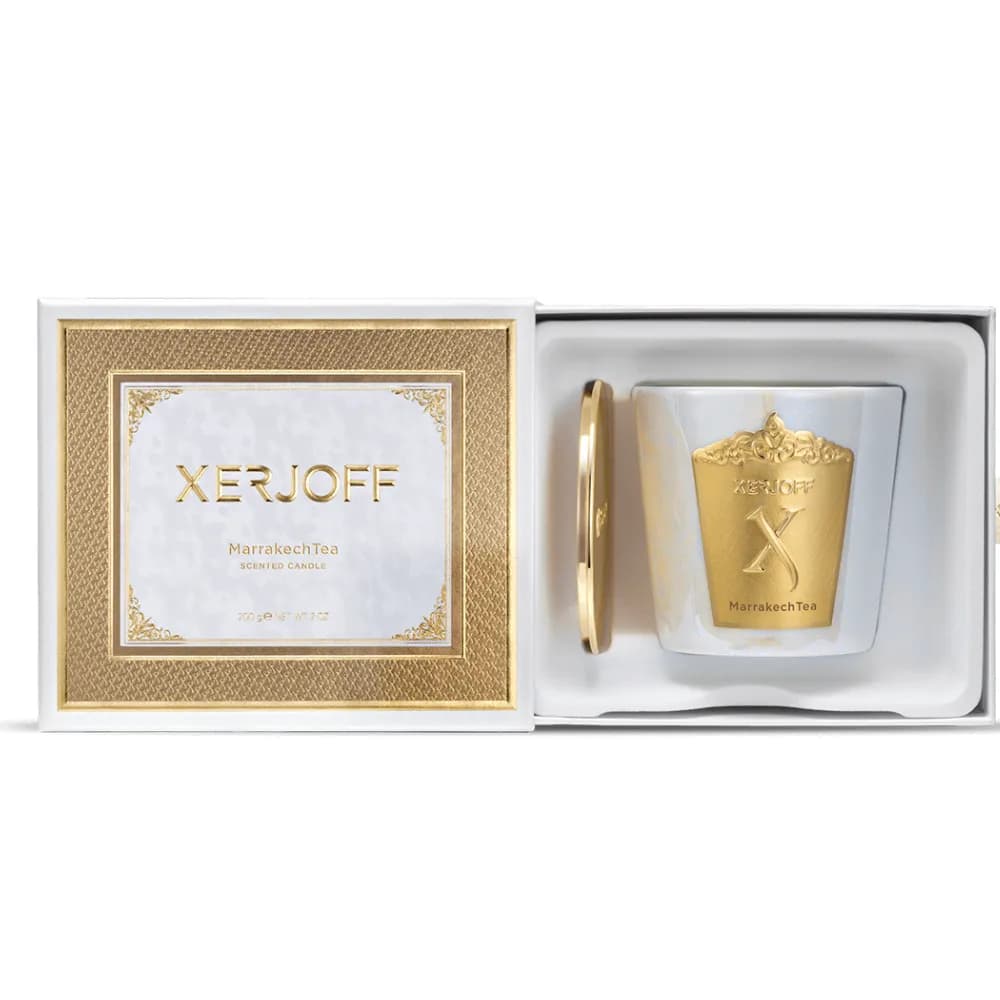 Xerjoff vela scented candle marrakech tea 200g