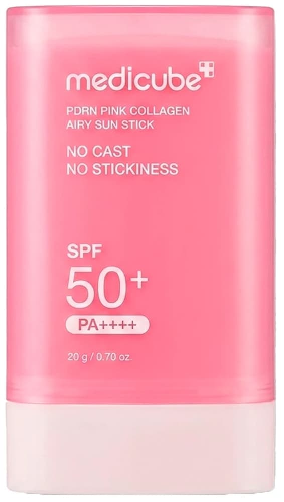 Protetor Solar Medicube PDRN Pink Collagen Airy Sun SPF50+ – 20g