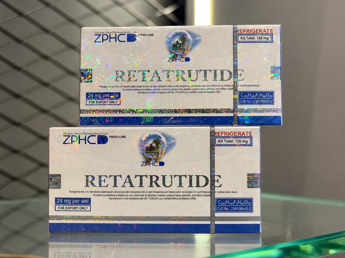 ZPHC Retatrutide 120mg — 5 Vials — foto 1