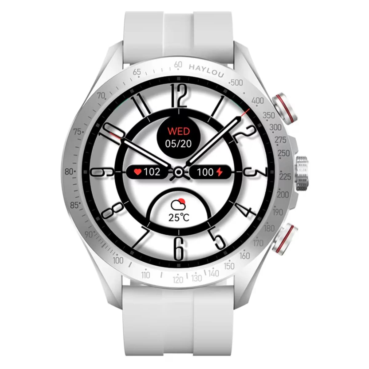 Smartwatch Haylou Solar Pro LS18 22mm - Prata