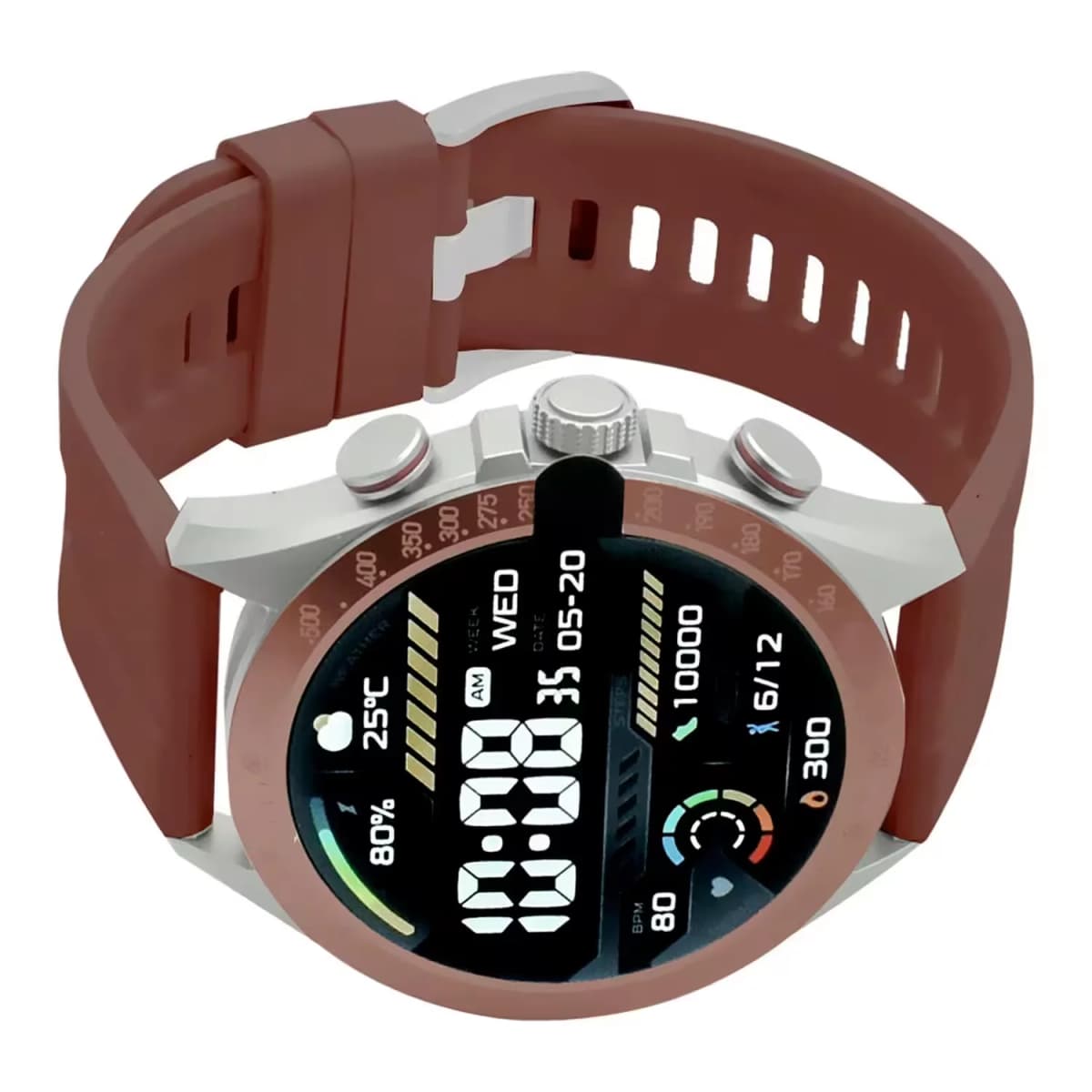 Smartwatch Haylou Solar Pro LS18 22mm - Marrom