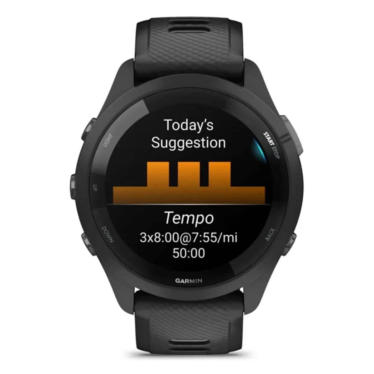 Smartwatch Garmin Forerunner 265 010-02810-00 - Preto Cinza