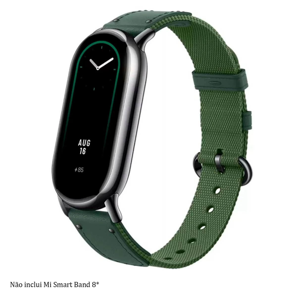 Pulseira Xiaomi Braided Strap BHR7306GL para Smart Band 8 - Verde