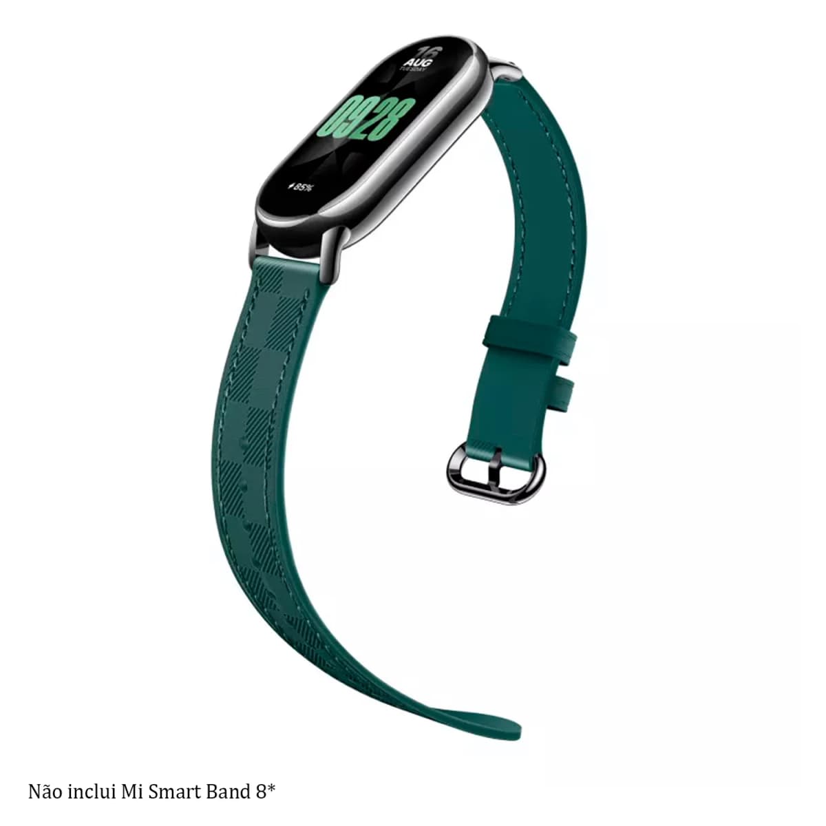 Pulseira Xiaomi Checkered Strap BHR7308GL para Smart Band 8 - Verde