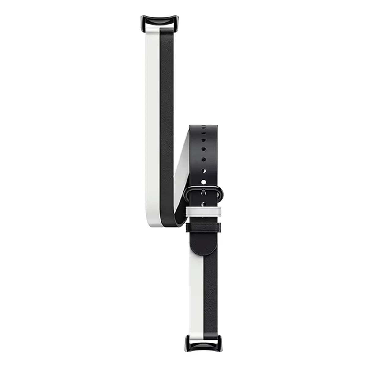 Pulseira Xiaomi Double Wrap Strap BHR7311GL para Smart Band 8 - Preto e Branco