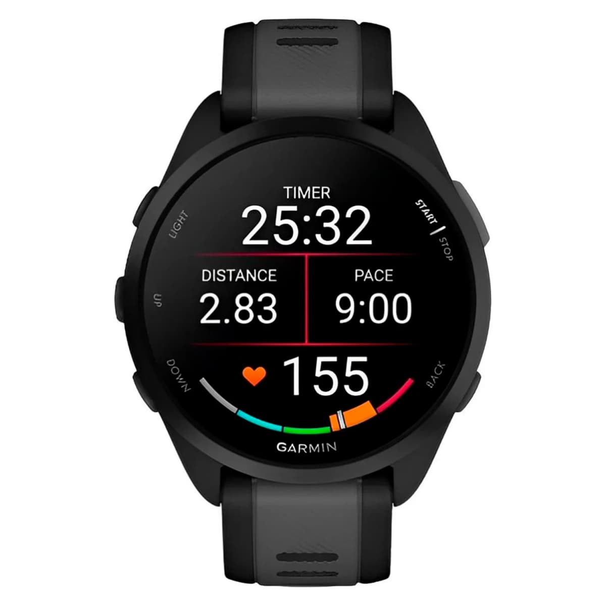 Smartwatch Garmin Forerunner 165 010-02863-20 - Cinza