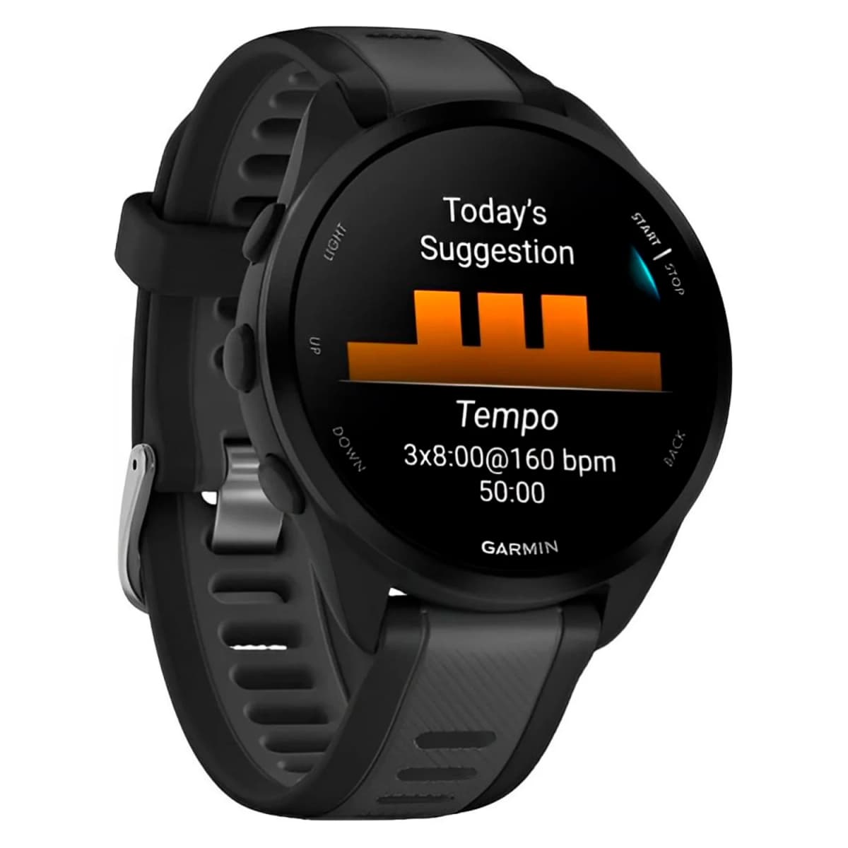 Smartwatch Garmin Forerunner 165 010-02863-20 - Cinza