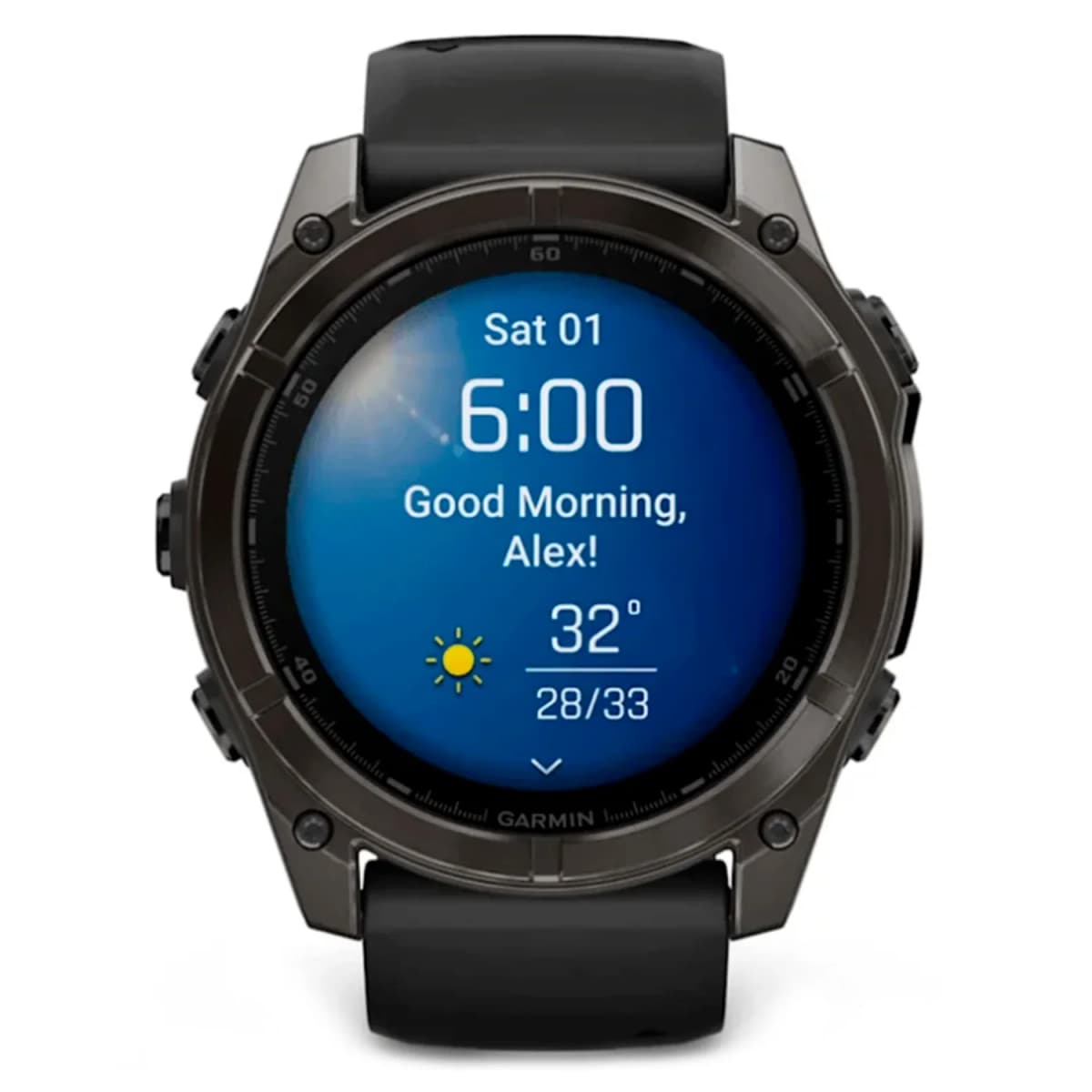 Smartwatch Garmin Fenix 8 010-02905-20 51mm - Preto