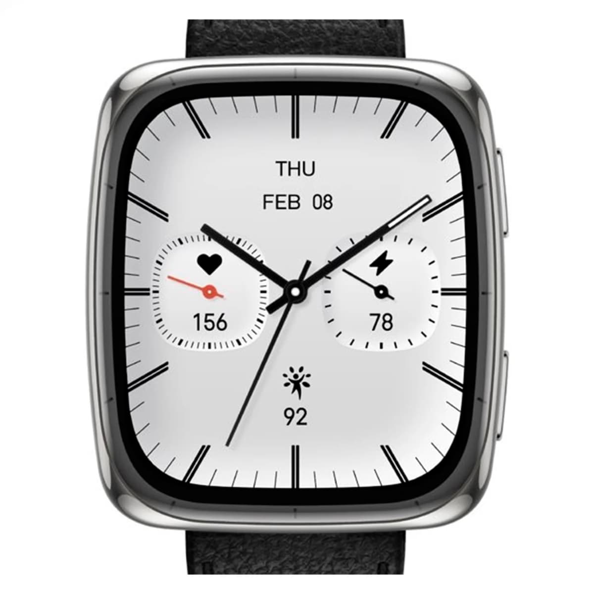 Smartwatch Amazfit Active 2 Square Premium A2440 - Preto