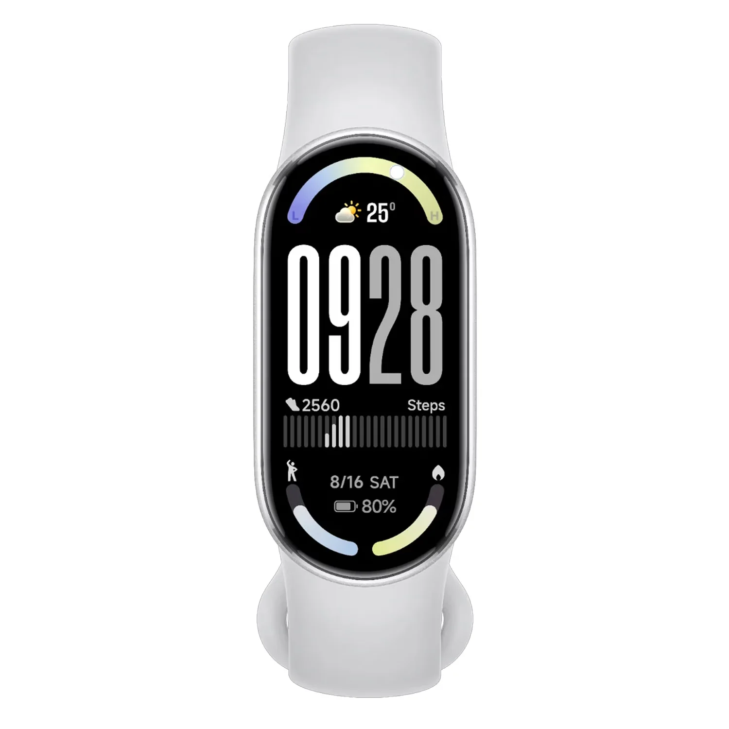 Pulseira Inteligente Xiaomi Smart Mi Band 10 M2459B1 - Prata
