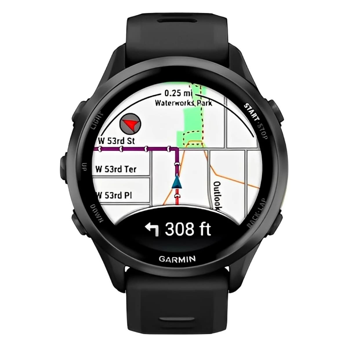 Smartwatch Garmin Forerunner 970 010-02969-00 - Preto Titânio