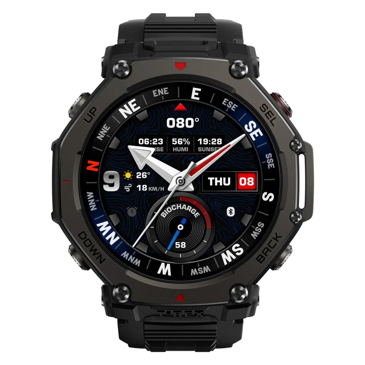 Smartwatch Amazfit T-Rex 3 Pro A2444 48mm - Preto