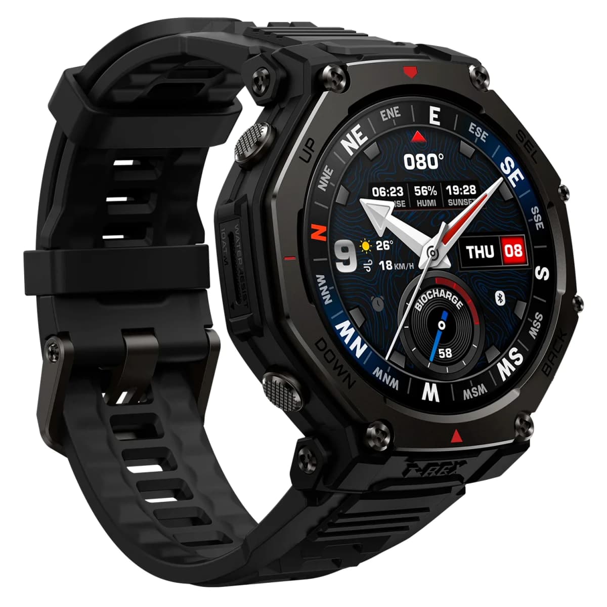 Smartwatch Amazfit T-Rex 3 Pro A2444 48mm - Preto