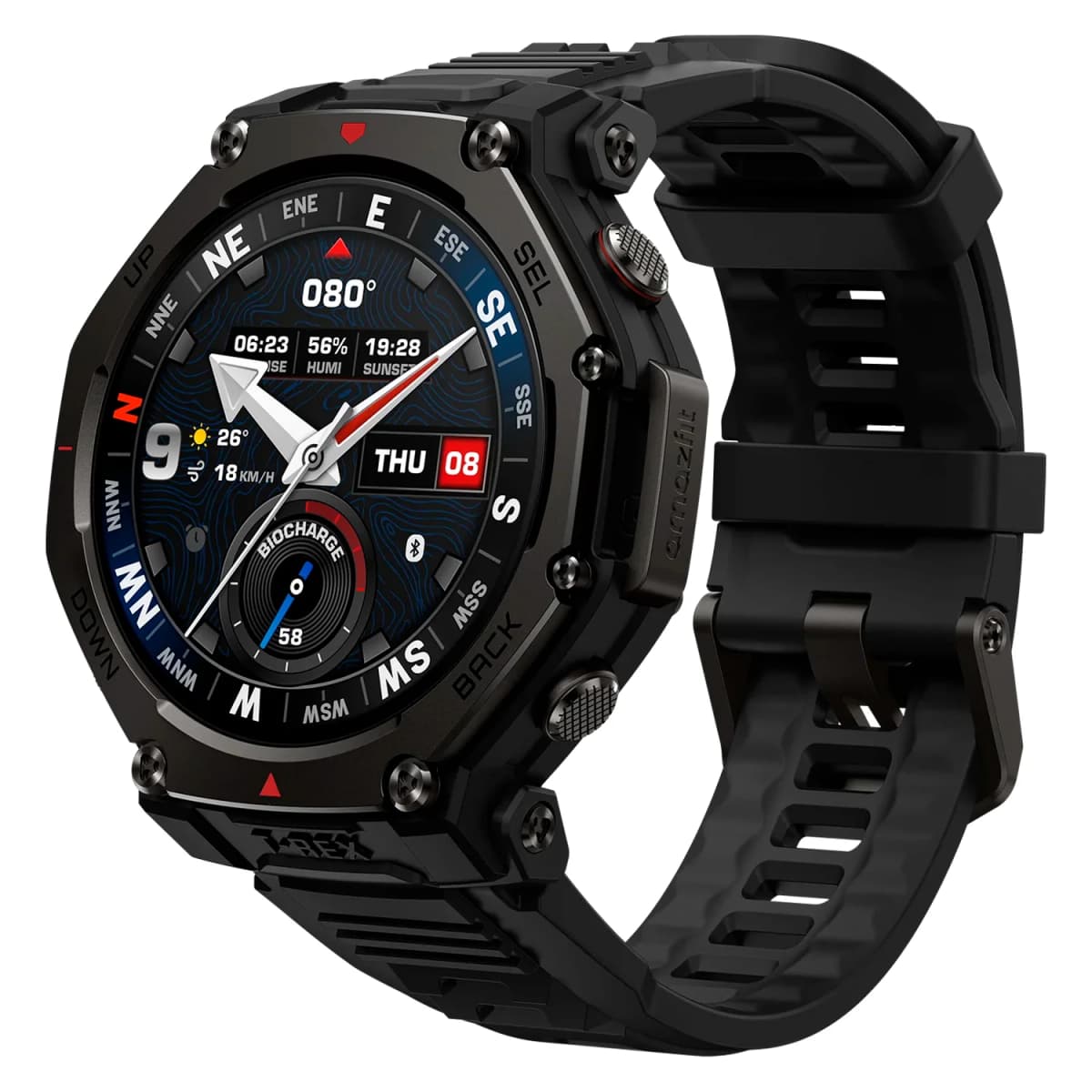 Smartwatch Amazfit T-Rex 3 Pro A2444 48mm - Preto