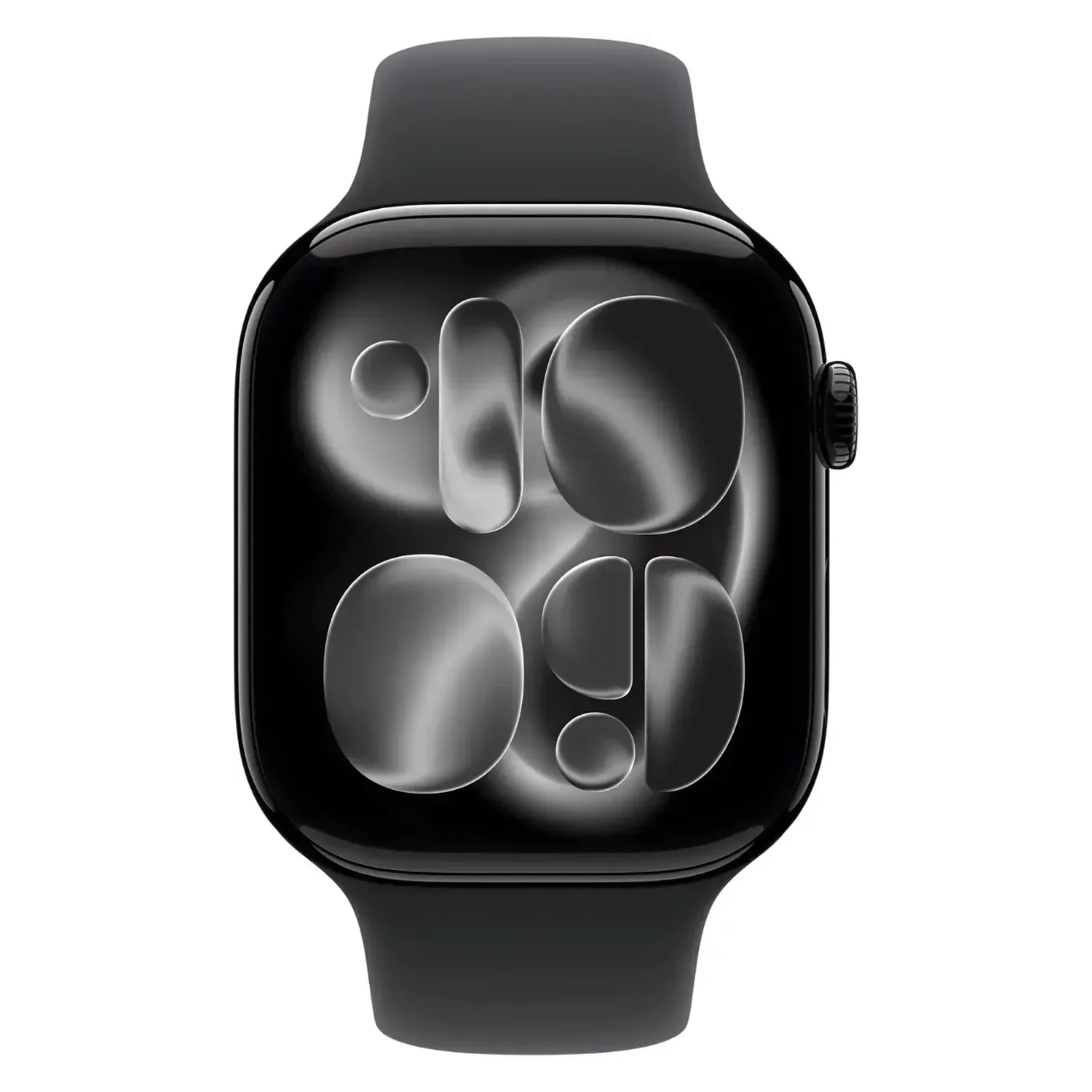 Apple Watch Series 11 MEUW4LW/A Caixa Alumínio 46mm Preto Brilhante - Esportiva Preto S/M