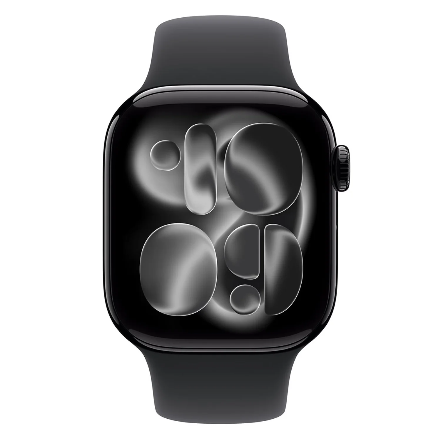 Apple Watch Series 11 MEUX4LW/A Caixa Alumínio 46mm Preto Brilhante - Esportiva Preto M/L