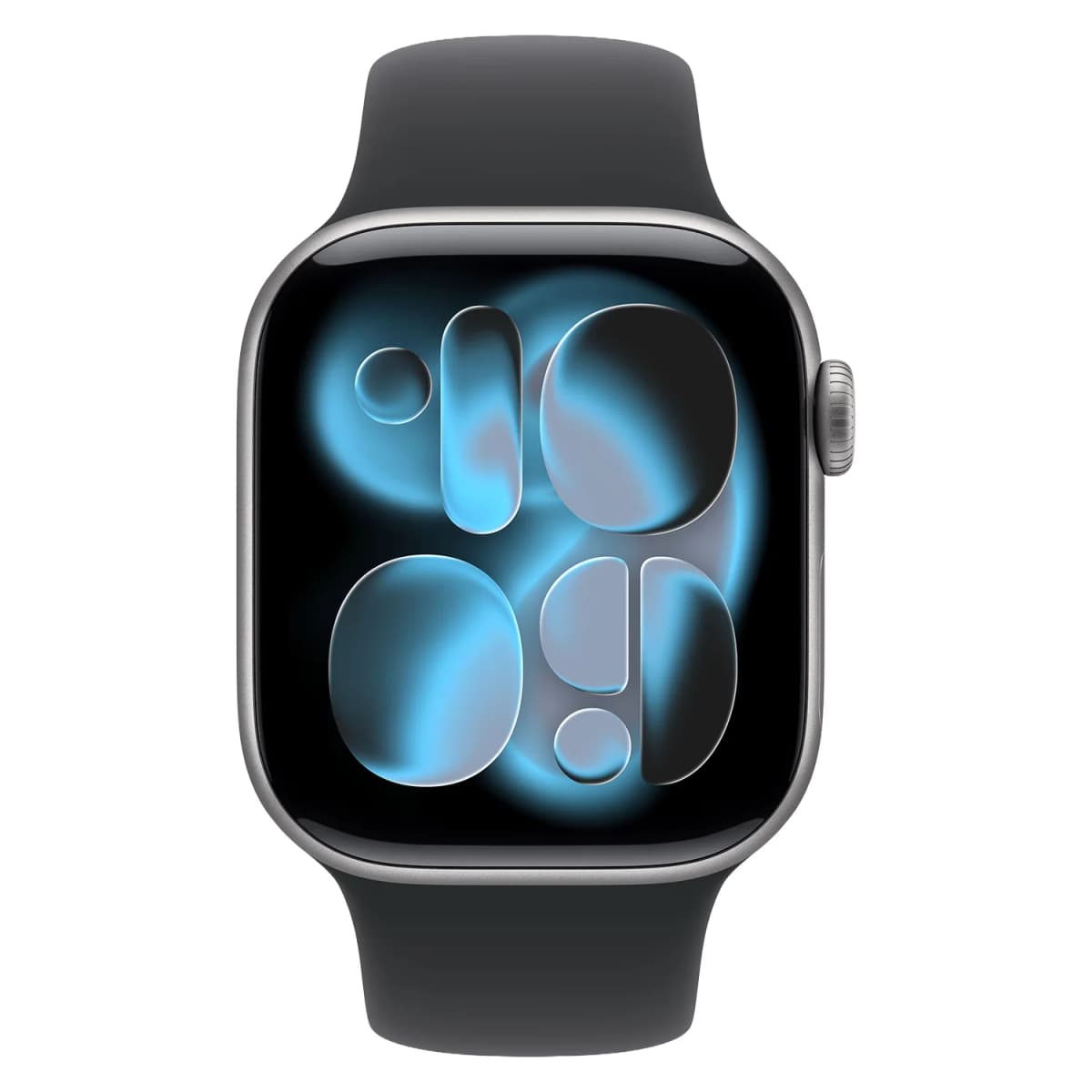 Apple Watch Series 11 MEV04LW/A Caixa Alumínio 46mm Cinza Espacial - Esportiva Preto S/M