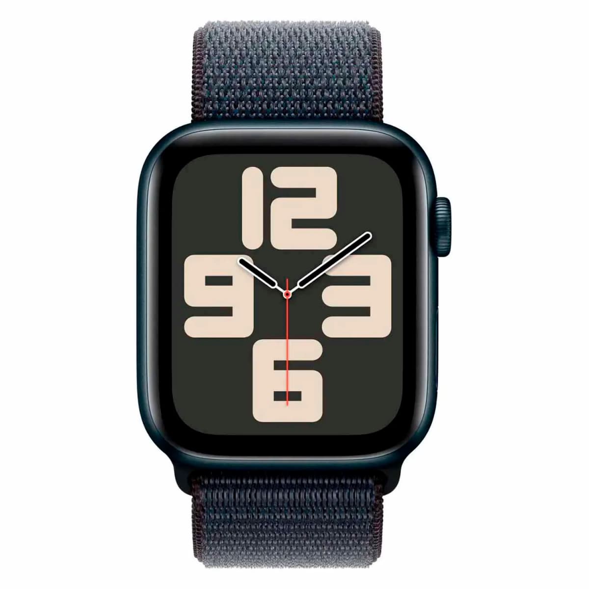 Apple Watch SE 2 2024 MXEA3HN/A Caixa Alumínio 40mm Meia Noite - Loop Esportiva Meia Noite