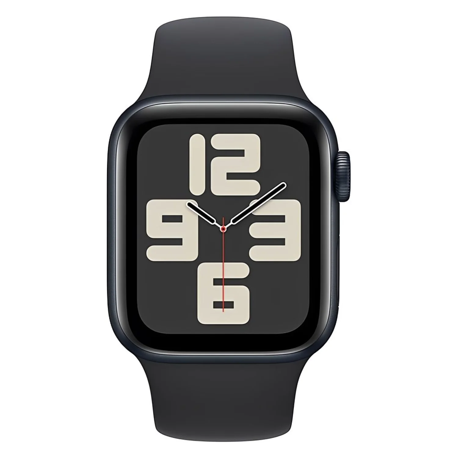 Apple Watch SE 2 2024 MXEK3HN/A Caixa Alumínio 44mm Meia noite - Esportiva Meia Noite M/L