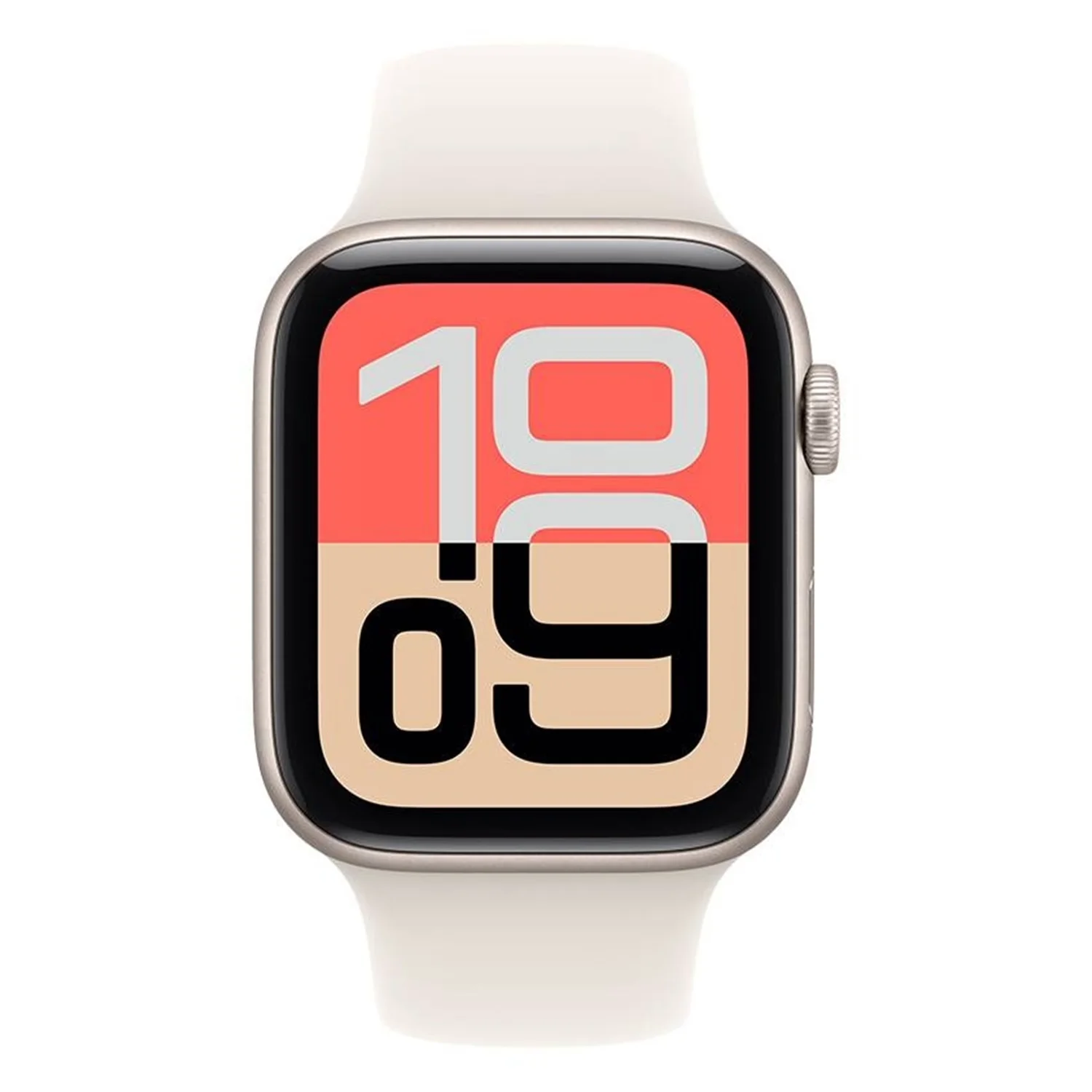 Apple Watch SE 3 2025 MEH34LW/A Caixa Alumínio 40mm Estelar - Esportiva Estelar S/M