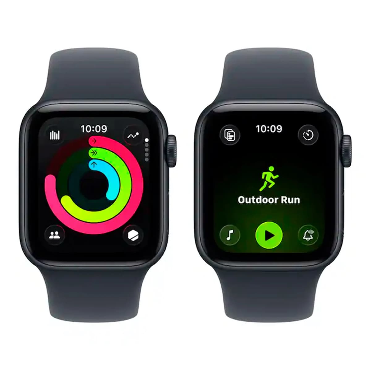 Apple Watch SE 3 2025 MEHC4LW/A Caixa Alumínio 40mm Meia Noite - Esportiva Meia Noite M/L