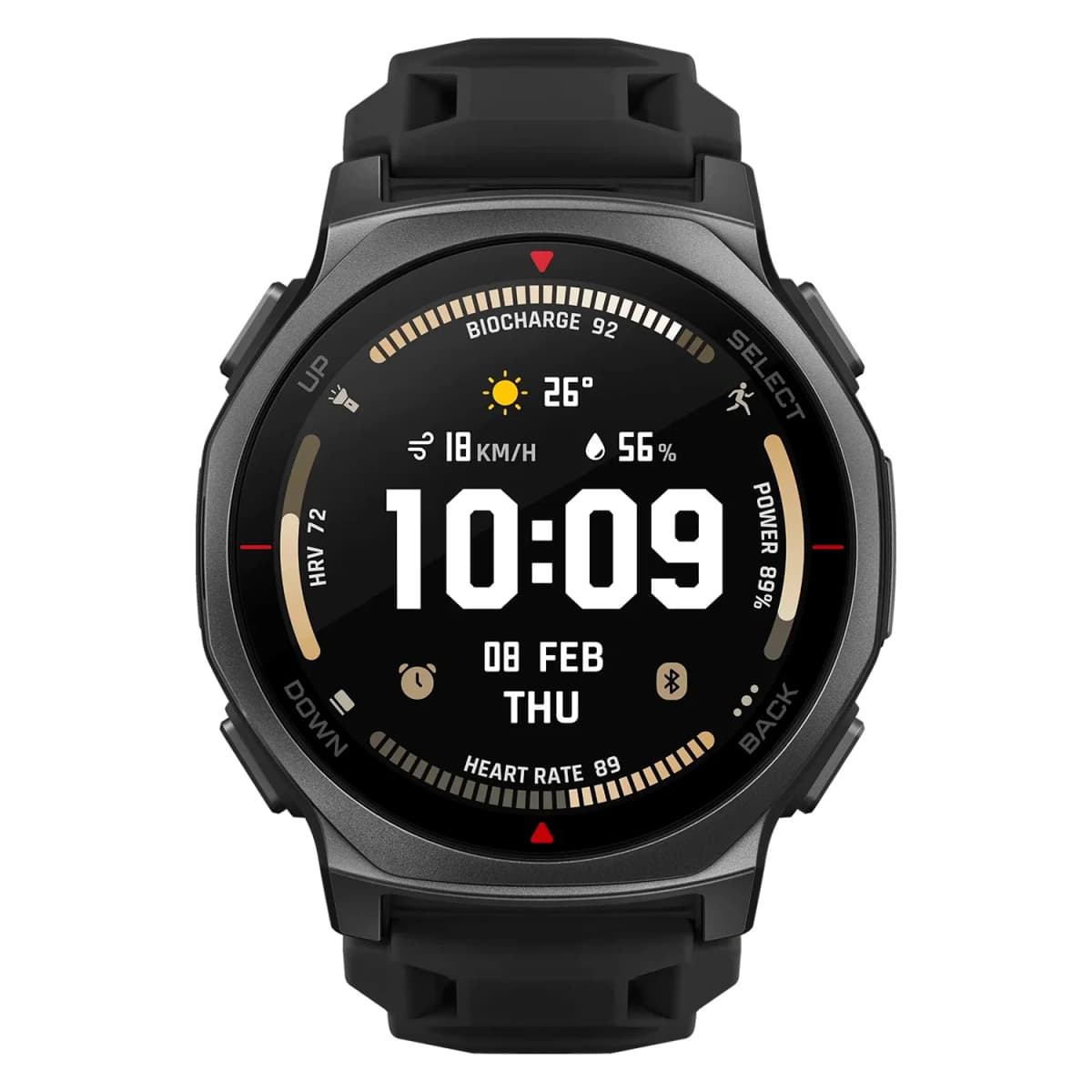 Smartwatch Amazfit T-Rex 3 Pro A2549 44mm - Preto