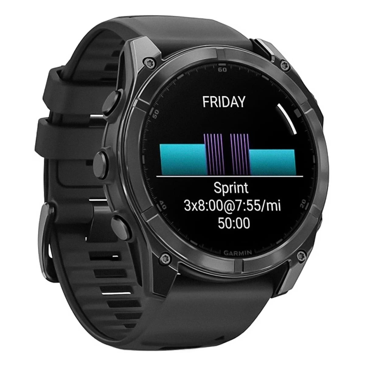 Smartwatch Garmin Fenix 8 Amoled 51mm 010-02905-00 - Cinza
