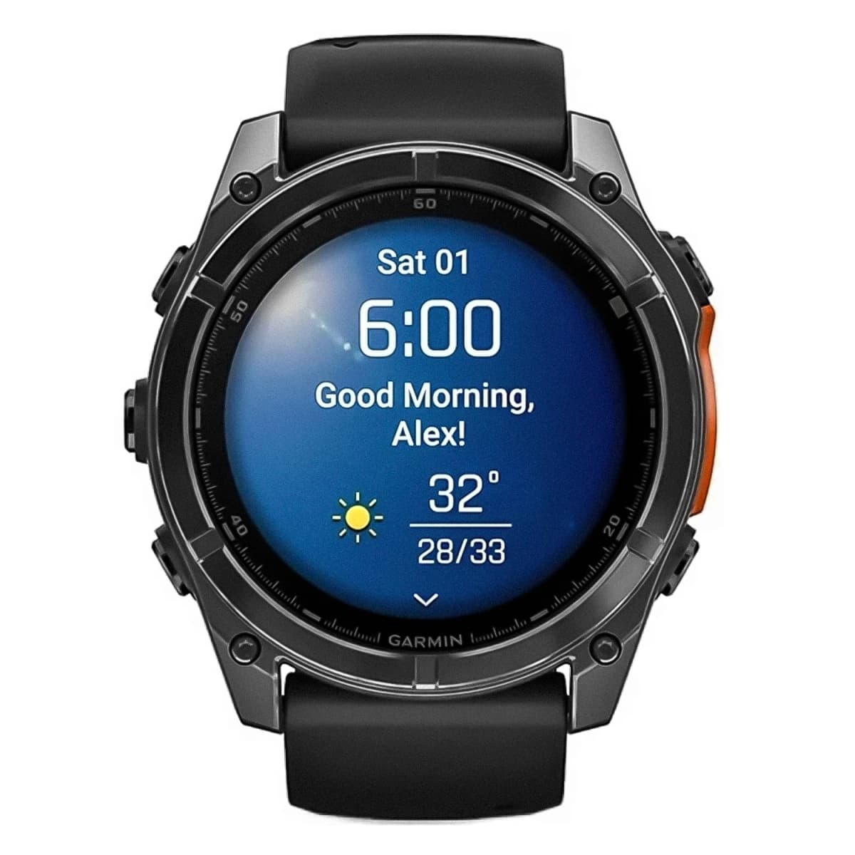Smartwatch Garmin Fenix 8 Amoled 51mm 010-02905-00 - Cinza