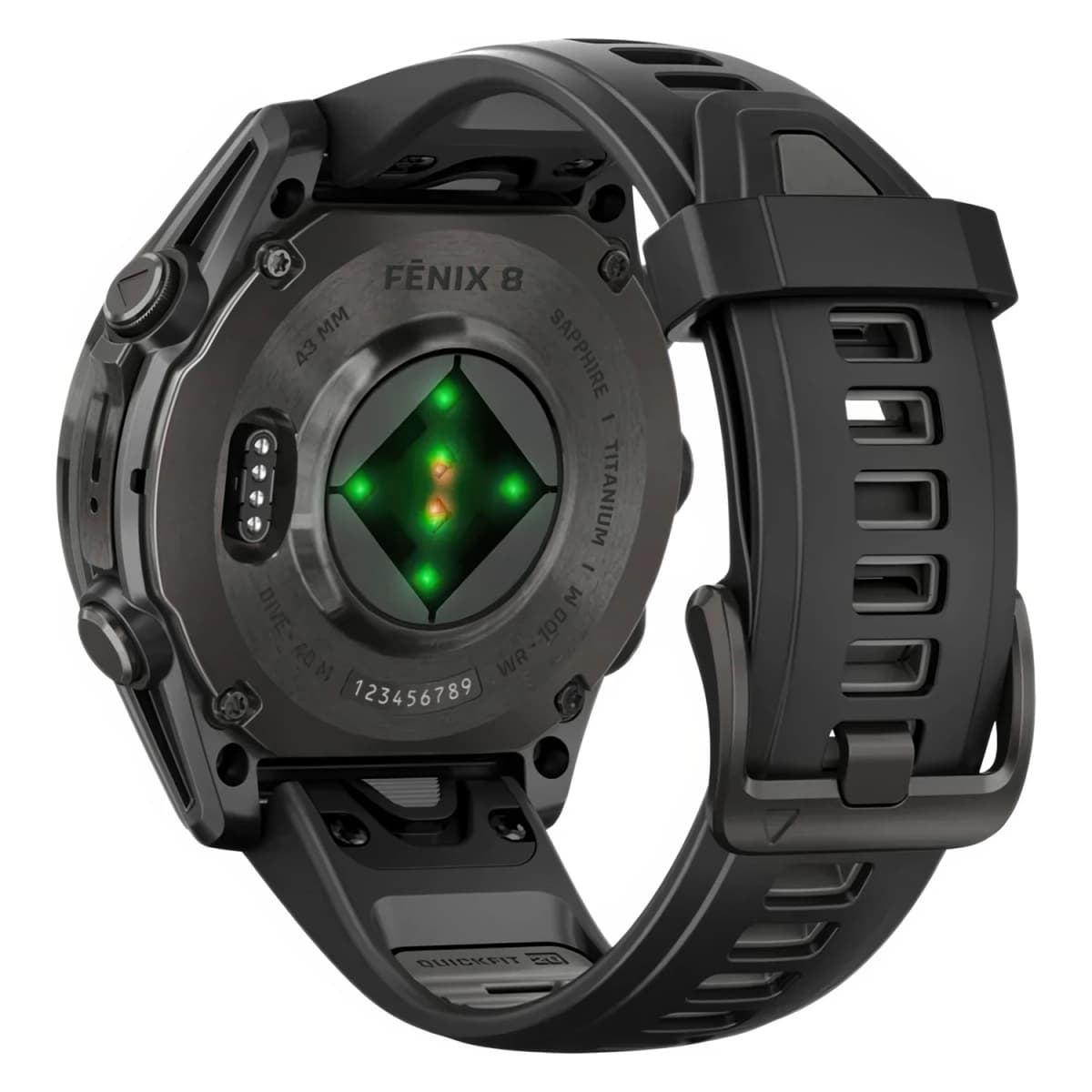 Smartwatch Garmin Fenix 8 Amoled 43mm 010-02903-20 - Cinza