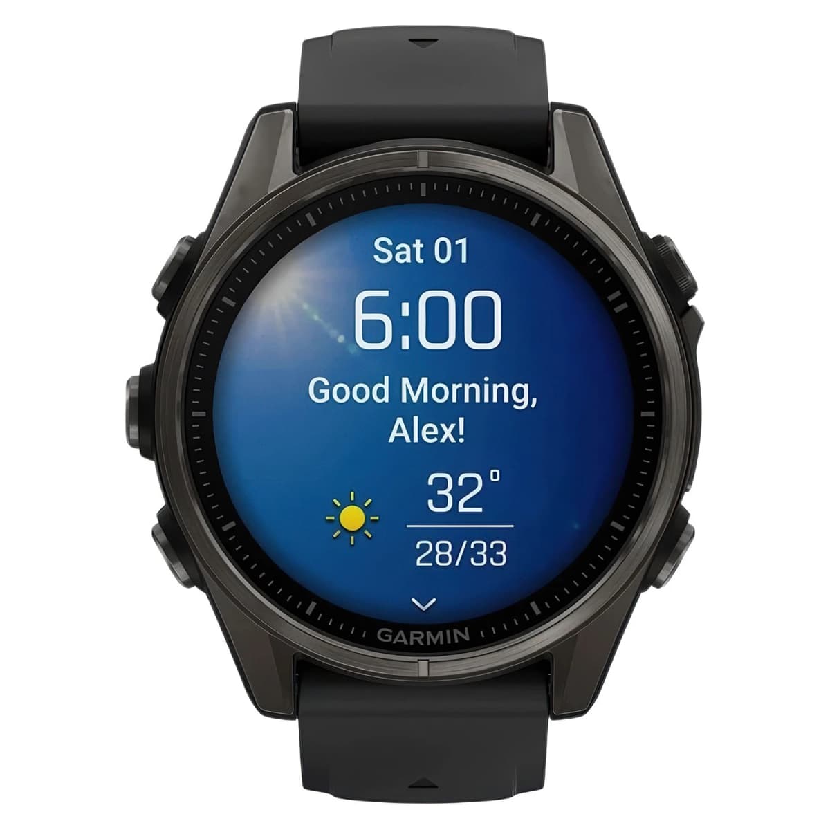 Smartwatch Garmin Fenix 8 Amoled 43mm 010-02903-20 - Cinza