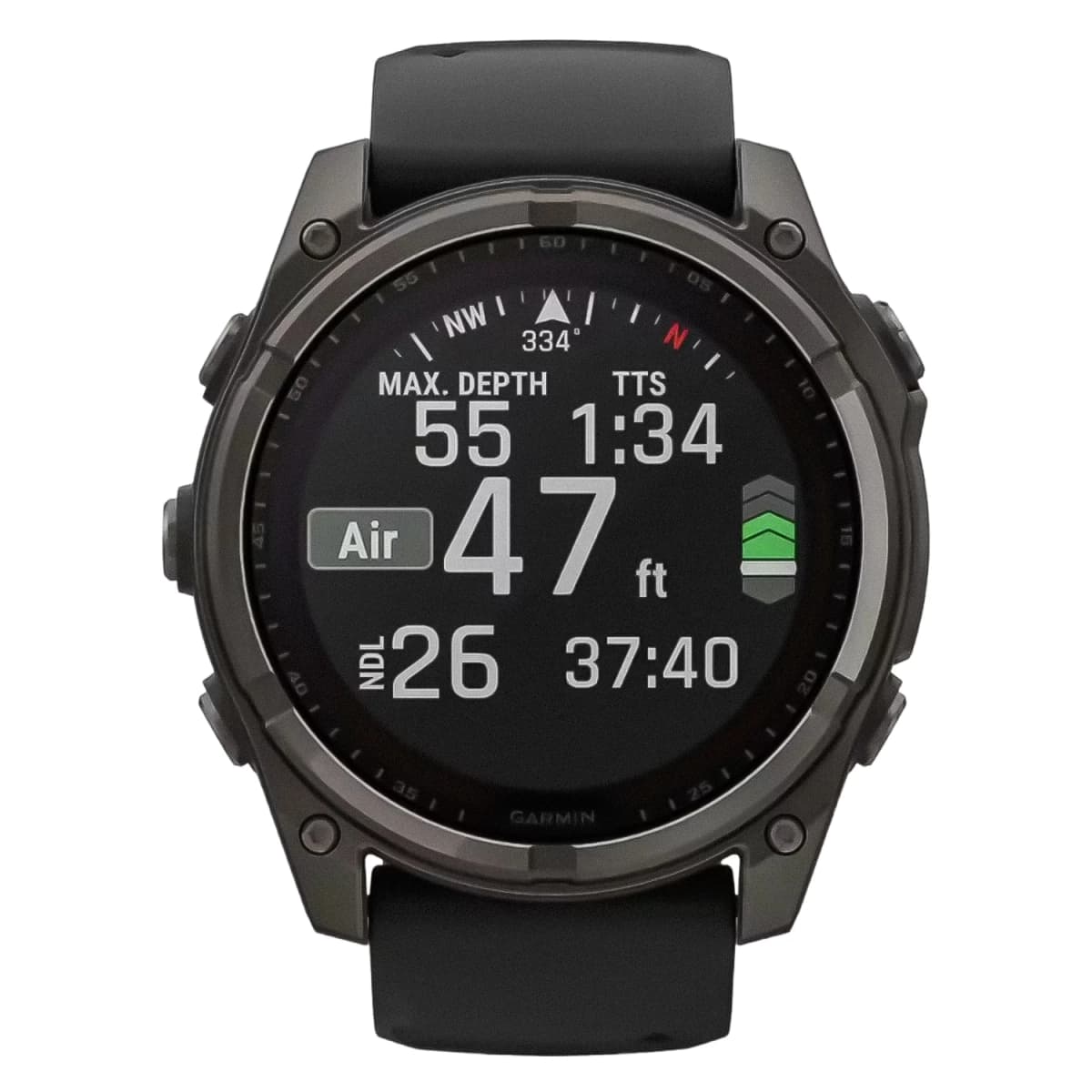 Smartwatch Garmin Fenix 8 Solar Sapphire 51mm 010-02907-10 - Cinza