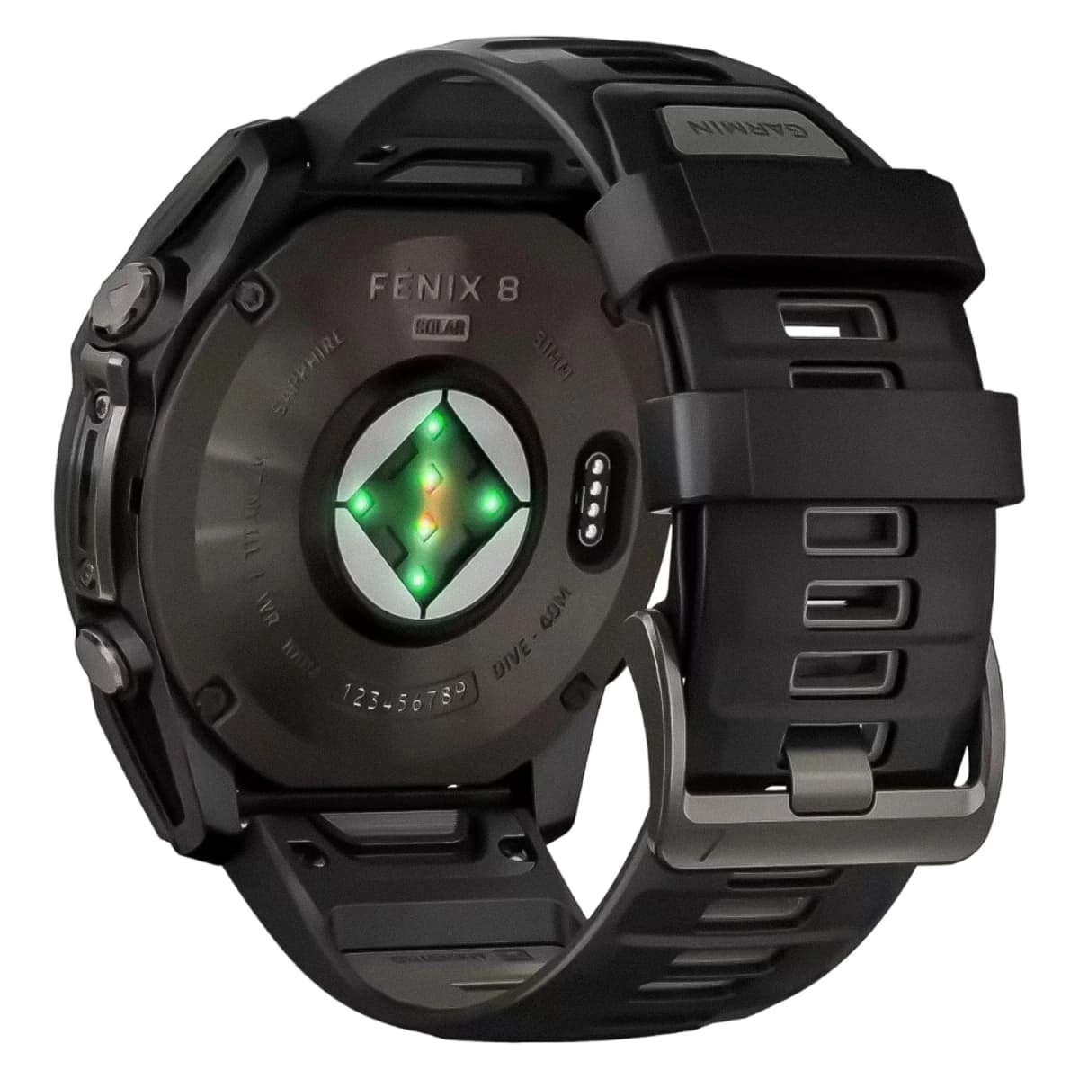 Smartwatch Garmin Fenix 8 Solar Sapphire 51mm 010-02907-10 - Cinza