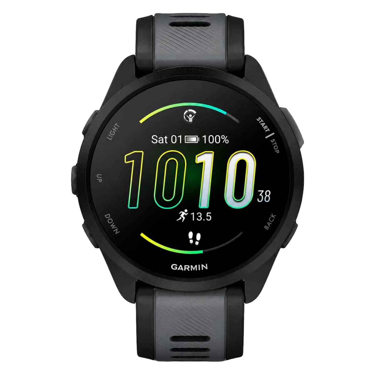 Smartwatch Garmin Forerunner 165 010-02863-AA/AC - Preto e Cinza