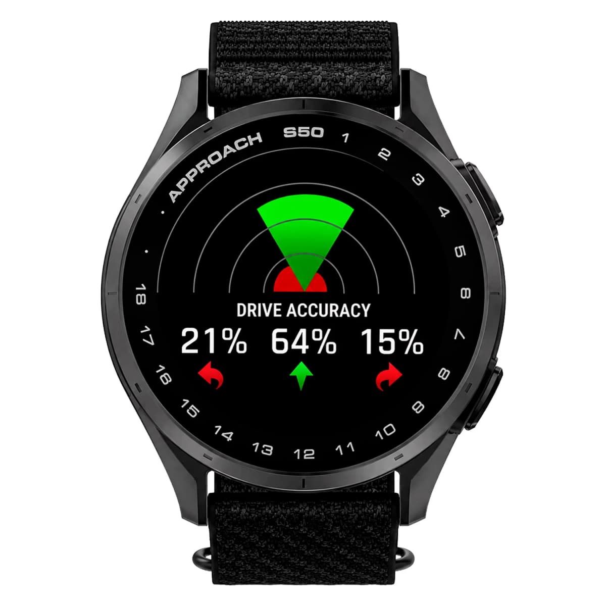Smartwatch Garmin Approach S50 010-03010-00 - Preto