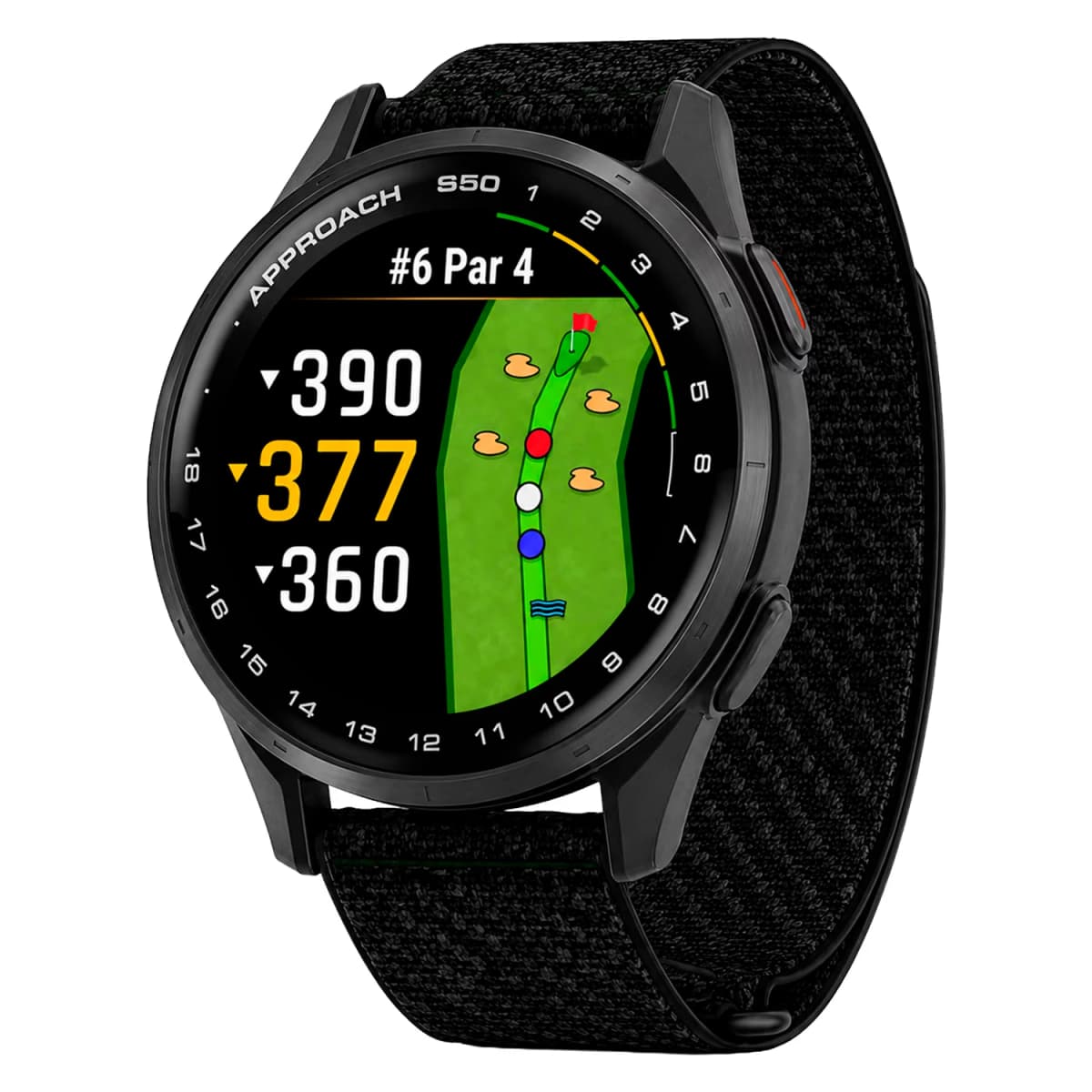 Smartwatch Garmin Approach S50 010-03010-00 - Preto