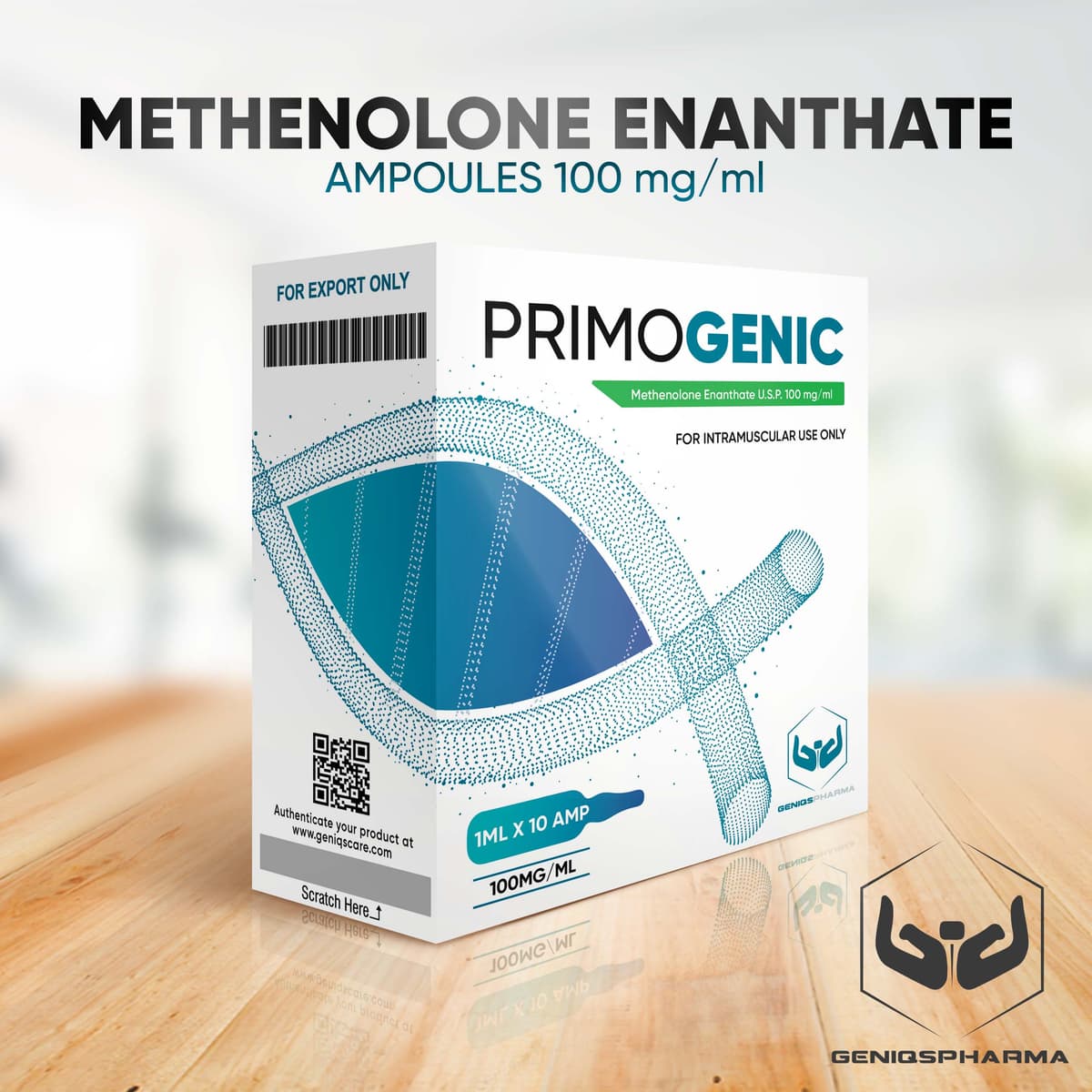 Geniqs Primogenic 100mg — 10ml