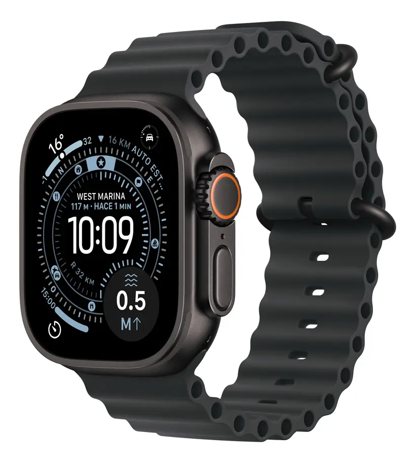 Apple Watch Ultra 3 GPS+Cellular 49mm Titânio Black Ocean Band – Eletrônicos