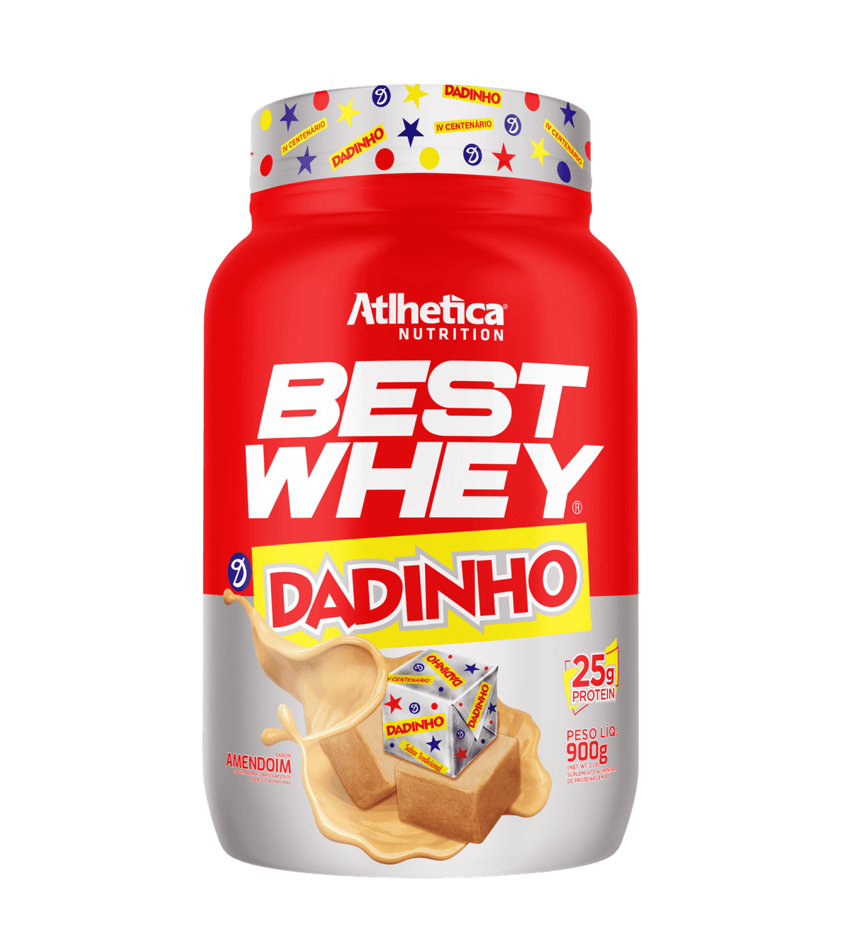 Atlhetica Nutrition Best Whey Sabor Dadinho 900g