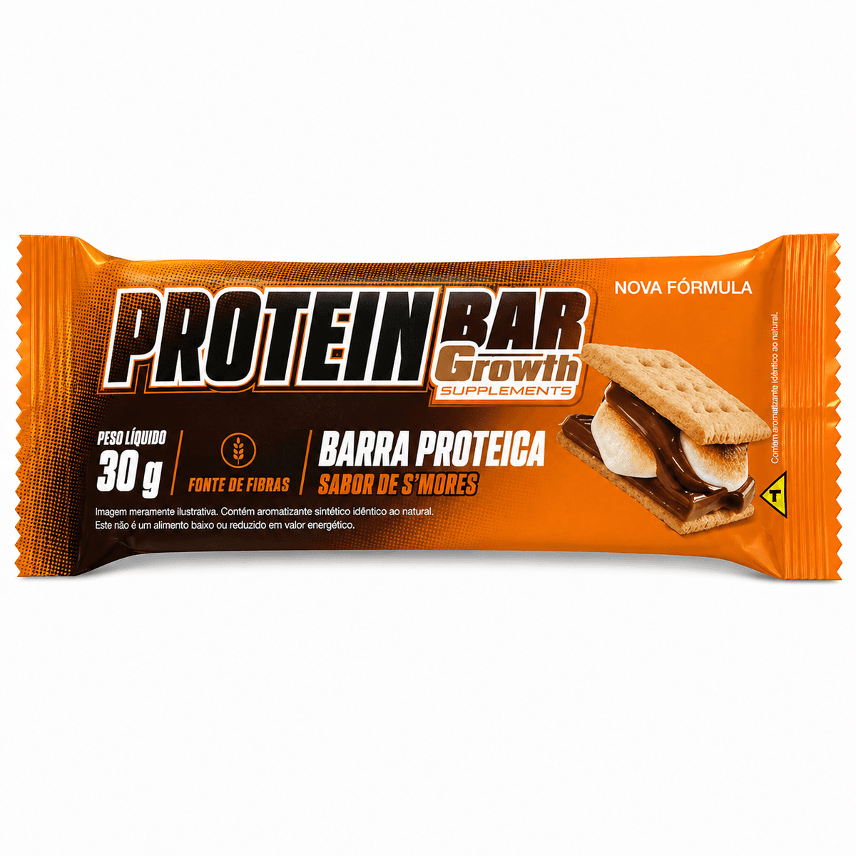 Bar Growth Protein sabor s'mores 30g