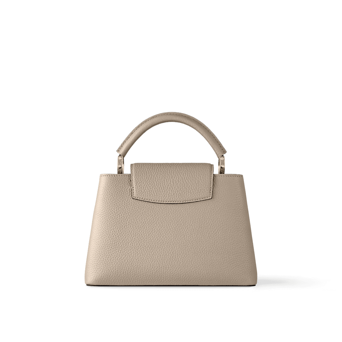 Bolsa Louis Vuitton Capucines BB Cinza