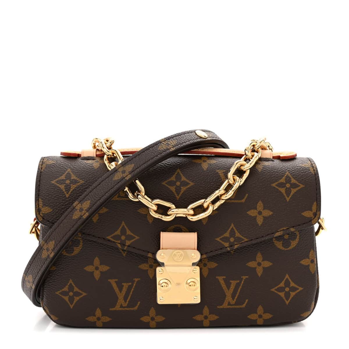 Bolsa Louis Vuitton Pochette Metis East West Monogram – Moda