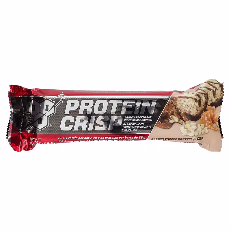 BSN Protein Crisp 55g Salted Toffee Pretzel