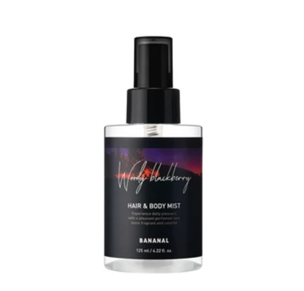 Névoa corporal bananal hair& woody blackberry 125ml
